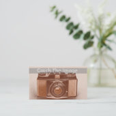 Vinatgeのカメラの名刺の写真撮影 名刺 (スタンド正面)