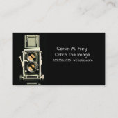 Vinatgeのカメラの名刺の写真撮影 名刺 (裏面)