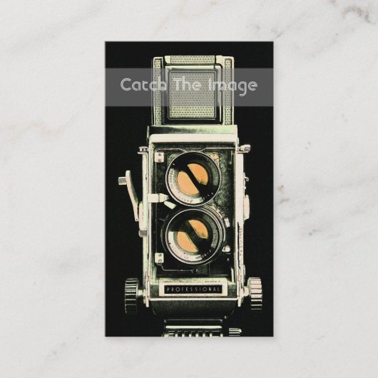 Vinatgeのカメラの名刺の写真撮影 名刺 (正面)