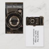 Vinatgeのカメラの名刺の写真撮影 名刺 (正面/裏面)