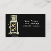 Vinatgeのカメラの名刺の写真撮影 名刺 (裏面)