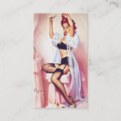 Vinatgeの美容院ピン 名刺 (正面)