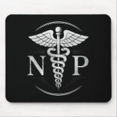 Vinatge Nurse Practitioner Nursing Np Hostal Medic マウスパッド (正面)