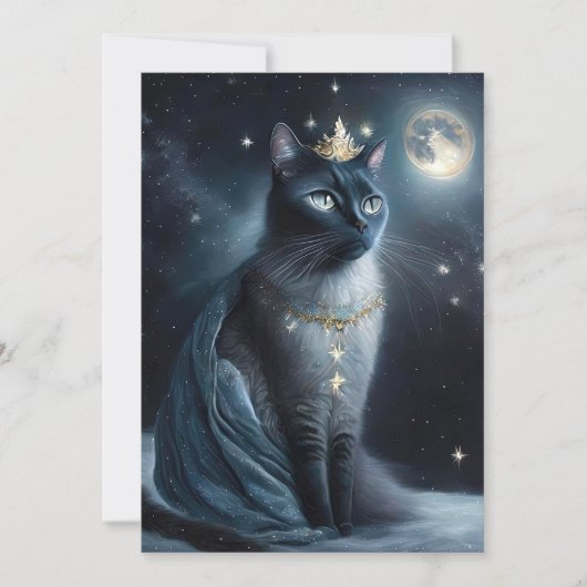 Vinatge Royal Cat サンキューカード (正面)