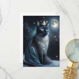 Vinatge Royal Cat サンキューカード