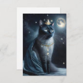 Vinatge Royal Cat サンキューカード (正面/裏面)