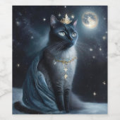 Vinatge Royal Cat ワインラベル (シングルラベル)