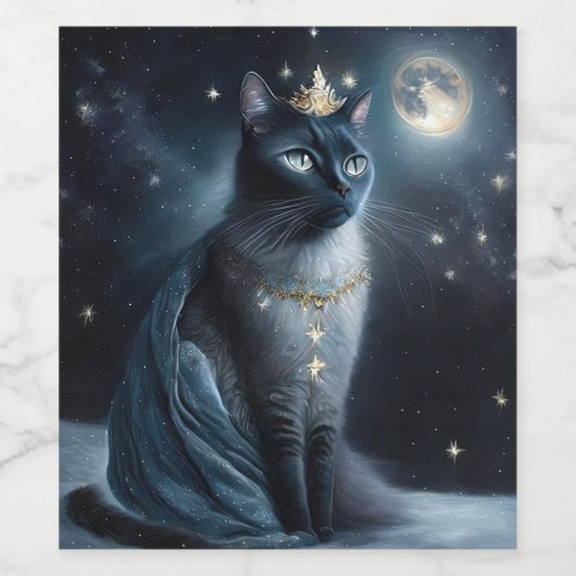 Vinatge Royal Cat ワインラベル (シングルラベル)