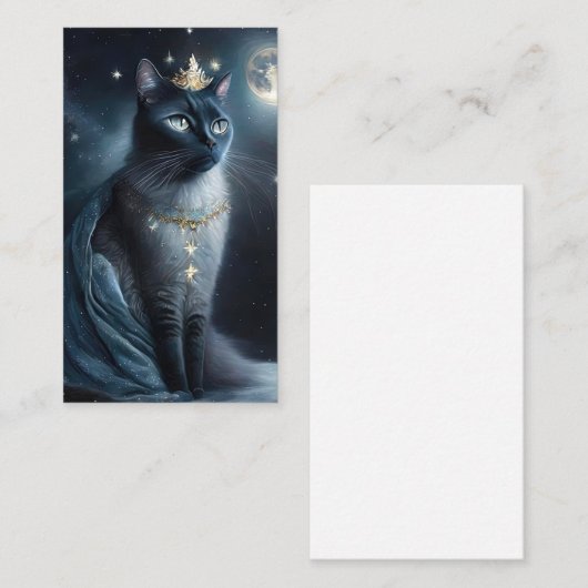 Vinatge Royal Cat 名刺 (正面/裏面)