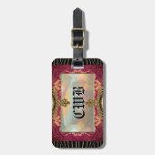 Vinayyaのモノグラム ラゲッジタグ (正面縦)