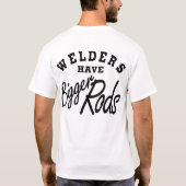 Vinceの溶接のTシャツのリメイク Tシャツ (裏面)