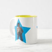 Vinceの素晴らしいマグ ツートーンマグカップ (正面左)