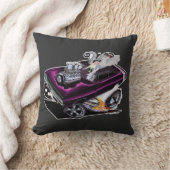 Vince Crains High 1968熱狂する plum "FULL CHARGE" クッション (ブランケット)