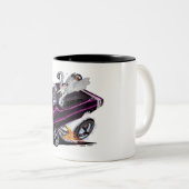 Vince Crains High 1968熱狂する plum "FULL CHARGE" ツートーンマグカップ (正面右)