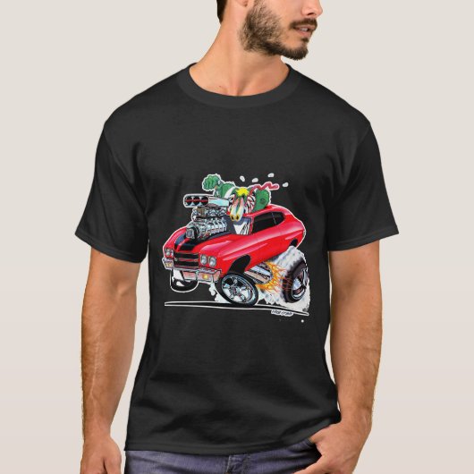Vince Crains High Octan Art, 1970 Chevelle SS Tシャツ (正面)