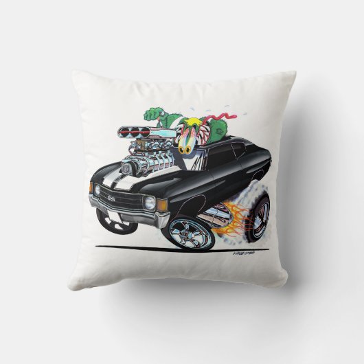 Vince Crains High Octan Art, 1972 Chevelle SS クッション (裏面)