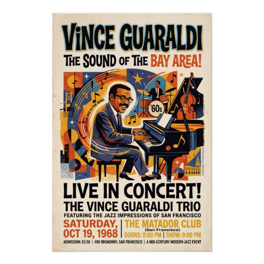 Vince Guaraldi Live  ポスター (正面)