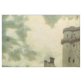 Vincennesの城、パリの絵画 ファブリック (ファットクウォーター)