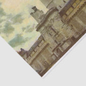 Vincennesの城、パリの絵画 薄葉紙 (詳細)