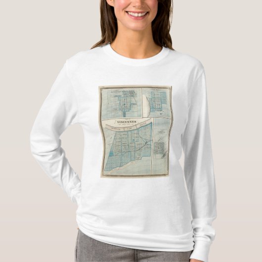 Vincennes、サリバンとのKnox Coの計画 Tシャツ (正面)