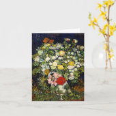 Vincent Vanゴッホによる花瓶の花束 カード (黄色い花)