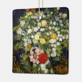 Vincent Vanゴッホによる花瓶の花束 セラミックオーナメント (左)