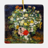 Vincent Vanゴッホによる花瓶の花束 セラミックオーナメント (正面)
