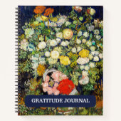 Vincent Vanゴッホによる花瓶の花束 ノートブック (正面)