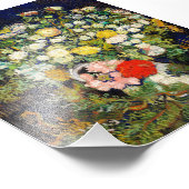 Vincent Vanゴッホによる花瓶の花束 フォトプリント (角)