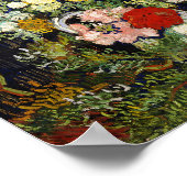 Vincent Vanゴッホによる花瓶の花束 ポスター (角)