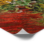 Vincent Vanゴッホによる花瓶の花束 ポスター (角)