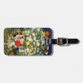 Vincent Vanゴッホによる花瓶の花束 ラゲッジタグ (正面横)