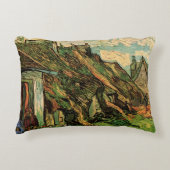 Vincent vanゴッホによる茅葺き砂岩コテージ アクセントクッション (正面)