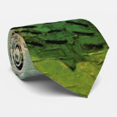 Vincent vanゴッホによる茅葺き砂岩コテージ ネクタイ (ロール)