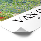 Vincent VanゴッホのVineyardsで ポスター (角)