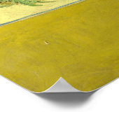 Vincent Vanゴッホ – ひまわり、4番目のバージョン ポスター (角)