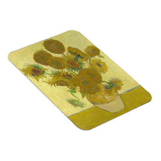 Vincent Vanゴッホ – ひまわり、4番目のバージョン マグネット (右側)