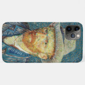 Vincent Vanゴッホ・グレーハット感じ自画像 Case-Mate iPhoneケース (裏面(横))