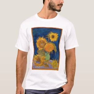 Vincent Vanゴッホ – サンフラワーズ、第2版 Tシャツ