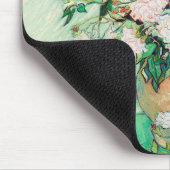 VINCENT VANゴッホ「バラ」マウスパッド マウスパッド (コーナー)