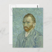 VINCENT VANゴッホ – 自画像1889 ポストカード (正面/裏面)