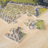 VINCENT VANゴッホ- Auvers 1890教会 ジグソーパズル (側面)