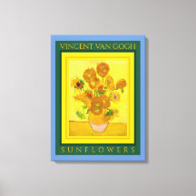 VINCENT VANゴッホ...SUNFLOWERS Canvas Print