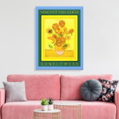 VINCENT VANゴッホ...SUNFLOWERS Canvas Print キャンバスプリント (インサイチュ (リビング))