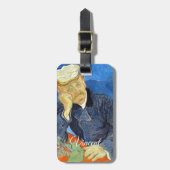 Vincent Van ゴッホ博士のポートレート ラゲッジタグ (正面縦)