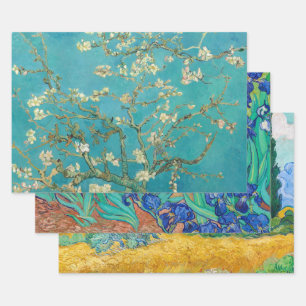 Vincent van ゴッホ・コレクション・デコページ ラッピングペーパーシート