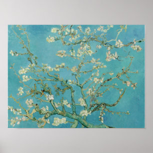 Vincent van ゴッホ、Flowering of Almond ポスター
