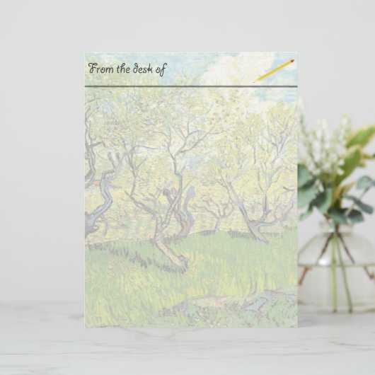 Vincent van ゴッホ、Orchard in Blossom (スタンド正面)