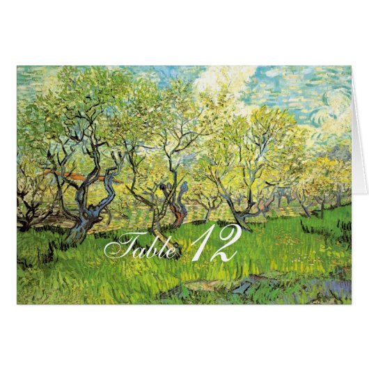 Vincent van ゴッホ、Orchard in Blossom (正面横)