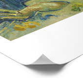 Vincent van Go Paletteの「セルフポートレイト」 ポスター (角)